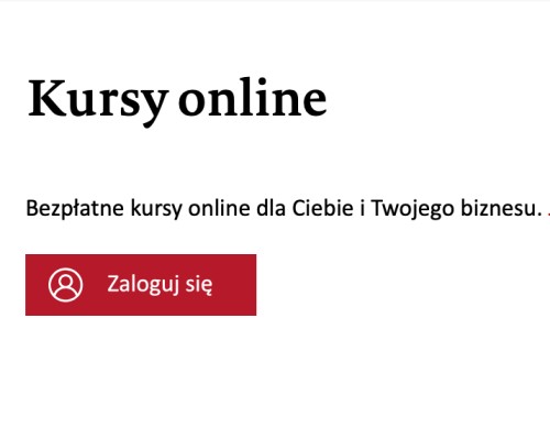 Bezpłatne kursy online dla Przedsiębiorców | PARP