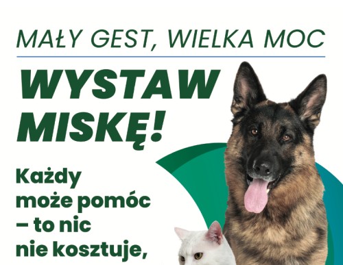 „Mały gest, wielka moc – wystaw miskę!”