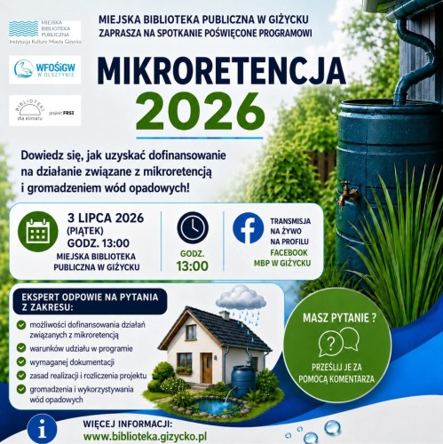 Mikroretencja | Spotkanie w bibliotece 