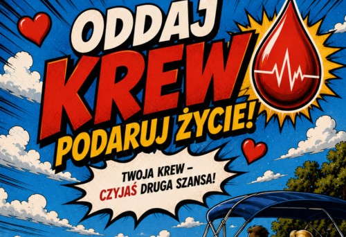 Akcja krwiodawstwa | 25 lipca na Plaży Miejskiej w Giżycku