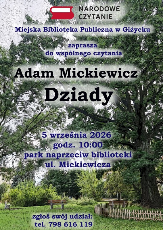 Narodowe Czytanie w Giżycku
