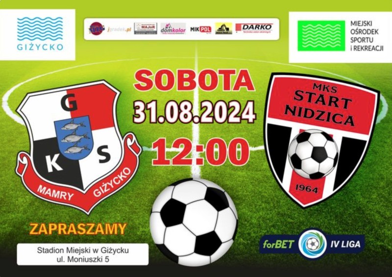 GKS Mamry Giżycko vs MKS Start Nidzica